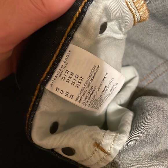 EUC AE original straight 33x32 jeans - Picture 4 of 7